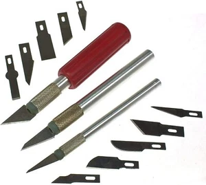 13 tlg Messerset Skalpell Set Präzisionsmessersatz Messer Set - Picture 1 of 2
