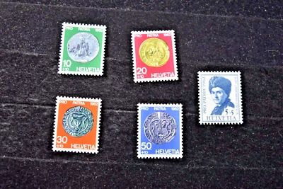 SUIZA 1962 PRO-PATRIA SET S B313-317 MNH Foto 1 de 4