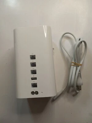 Apple AirPort Extreme A1521 White 6th Generation Base Station Wireless Router - Image 1 of 4