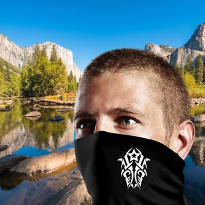 Tattoo 3 Neck Gaiter  Face Cover Washable Breathable Soft 4 Way - For Men - Picture 1 of 5