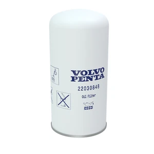 Original Volvo Penta Hauptstrom Ölfilter 22030848 für Bootsmotoren der D4/D6 - Bild 1 von 1