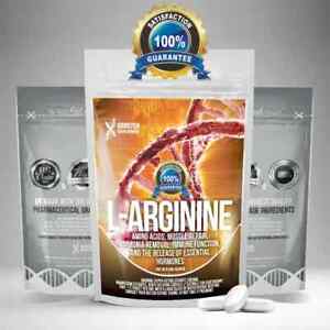 L-ARGININE 2000MG Tablets MUSCLE GROWTH NITRIC OXIDE AMINO PROTEINS x 30 Pills