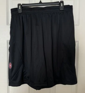 Nike Detroit Pistons Mens XL Team Issued PE Black NBA Authentics Training Shorts - Picture 1 of 10