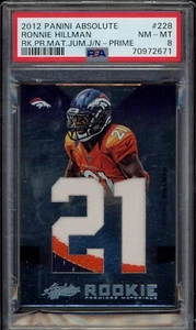 2012 Panini Absolute Ronnie Hillman Rookie Premiere #228 (/10) (PSA 8) - Picture 1 of 1