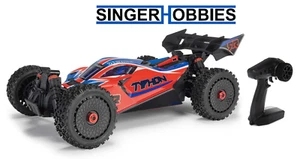 ARRMA ARA4206V4T3 Typhon Mega 665 1/8 4WD Electric RC Buggy Red w/ SLT2 HH - Picture 1 of 5