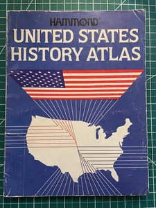 HAMMOND PUBLICATIONS United States History Atlas /USED - Picture 1 of 3