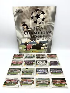 UEFA CHAMPIONS LEAGUE 2000 2001 Album + set Completo figurine Panini - Foto 1 di 4