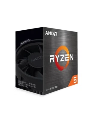 AMD Ryzen 5 5500 R5 Socket AM4 Zen 3 Processor with Wraith Stealth CPU Cooler - Image 1 of 4