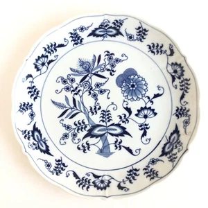 Grande piatto portata porcellana vintage cipolla blu giapponese cm 31, perfetto - Foto 1 di 3