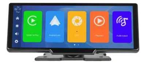 10.26 Wireless Carplay & Android Auto Portable Car Stereo A3247 - Picture 1 of 6