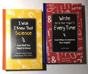 2 I WISH I KNEW Books Cool Stuff You Need To Know +Cool Ways to Improve English - Picture 1 of 12