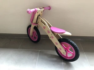 Bicicletta in legno senza pedali per bambini fino a 30 kg - Foto 1 di 3