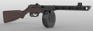 Battleground PPSH-41 Maschinenpistole im Maßstab 1:24 - Trommelmagazin - Bild 1 von 2
