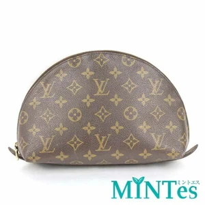 Authentic Louis Vuitton Monogram Truss Demilondo Pouch Brown Canvas Cosmetic Pou - Picture 1 of 6