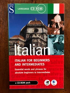 WH Smith Italian for Beginners and Intermediates 2 CD-Rom Pack - Picture 1 of 4