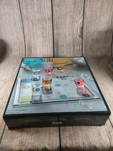 Adult Game Night Shoots & Ladders Drinking Game. Crystal Clear Glass Game Board. - Picture 1 of 3