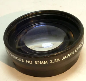 Digital Visions HD 52mm 2.2X Lens (with some haze inside) - Picture 1 of 8