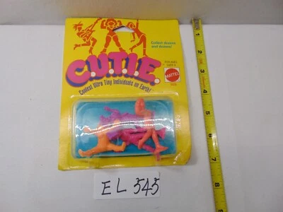 Figuras Mattel Cutie 1986 juguetes miniatura nuevo C.U.T.I.E. 3438 Set #1 Foto 1 de 4