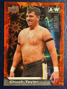 2022 AEW Chuck Taylor Dynamite 001/299 Trading Card Upper Deck Mint #77854 - Picture 1 of 2