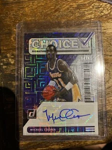 2020-21 Donruss Choice Signature Michael Cooper 4/49 🔥 - Picture 1 of 2