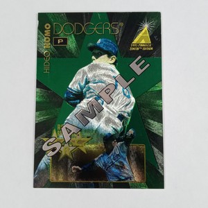 1995 Pinnacle Rookie Rollcall Hideo Nomo #7 of 18 Sample