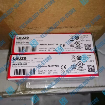 New LEUZE PRK5/4P-M8 50117706 Sensor - Image 1 of 4