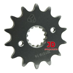 Piñón de cadena delantero JD Kawasaki EL250 Eliminator Chopper 1991-1996 14 dientes 520 - Imagen 1 de 4