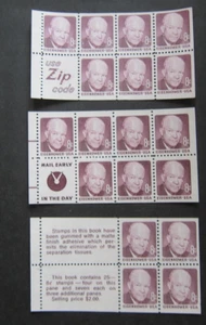 EE. UU., # 1395 Eisenhower juego de folletos, MNH - Imagen 1 de 1