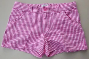 Circo Shorts Pink & White Checks Checkered - Size XL (14/16) - Picture 1 of 2