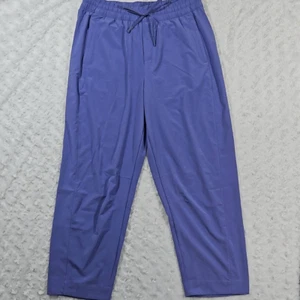 Pantalones de salón Athleta talla 10 nuevos sin etiquetas para mujer llegada pierna recta tobillo azul Adonis - Imagen 1 de 9