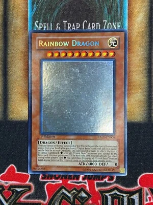 Yugioh Rainbow Dragon TAEV-EN006 Ghost Rare 1st Edition MP - Image 1 of 3