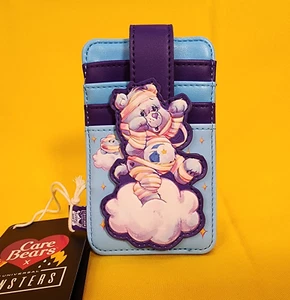 Loungefly Care Bears Universal Monsters Bedtime Bear Mummy Cardholder Wallet NEW - Picture 1 of 12