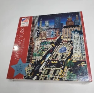 MY NEW YORK Puzzle By Kathy Jakobsen 1500 Pieces Made In USA 1994 Sealed Nos 832 - Picture 1 of 16