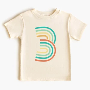 3rd Birthday Shirt for Boy, Boys third Toddler Boy Birthday Tee, 4060 - Picture 1 of 7