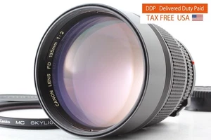 Duty-Free US【NEUWERTIG】 Canon New FD NFD 135mm f/2 Tele Portrait MF Objektiv JAPAN - Bild 1 von 11