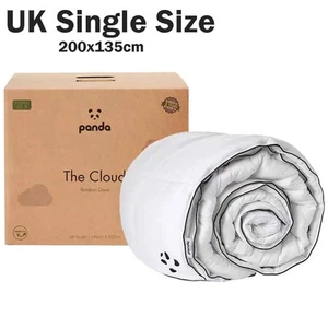 Panda The Cloud Bambus 10,5 Tog Ganzjahres Bettdecke UK Einzelbett Größe 200x135cm - Bild 1 von 9