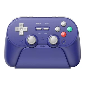8BitDo Pro 3 Bluetooth Gamepad - Purple - Picture 1 of 7