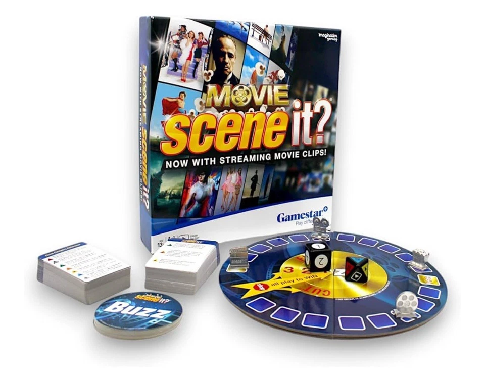  Scene it Movie Edition DVD Board Game - VGC - Complete - Image 1 of 1