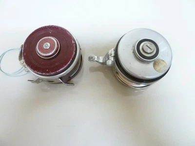 Lote de 2 carretes de pesca con mosca vintage - South Bend y Shakespeare ambos funcionando Foto 1 de 4