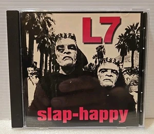 Slap-Happy by L7 CD 1999 Wax Tadpole/Bong Load Records Rare HTF EXCELLENT SHAPE - Picture 1 of 7