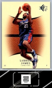 2007-08 SP Authentic #78 LeBron James Retail - Picture 1 of 2