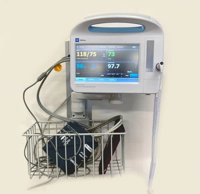 Welch Allyn Connex 6000 Vital Signs Monitor 68NXTX w Nellcor SpO2 CGX Mount 2023 - Image 1 of 4