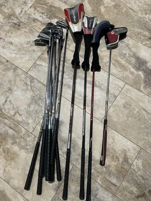 Wilson Staff Irons Taylor made Burner Driver And Woods And Odyssey Putter ￼ - Image 1 of 4