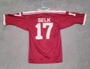 Vintage 1980s Champion Football Jersey Mens Large #17 Selk Made in USA - Picture 1 of 5