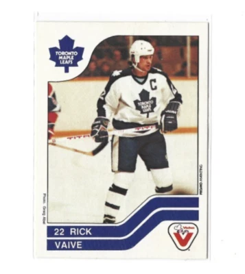 1983-84 Vachon #100 Rick Vaive HAND CUT - Image 1 of 2