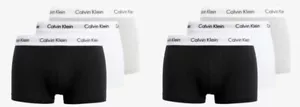 Calvin Klein low rise Trunks Boxershorts Unterwäsche Unterhose 6er Pack 3 Farben - Bild 1 von 10
