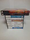 Lot of 7 Official NINTENDO DS Game Cases Manuals & Inserts Only! & 2 Psp Read