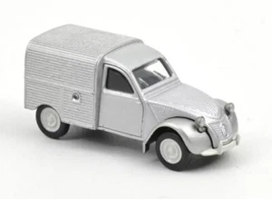 Norev AMC0191107 Citroen 2CV Fourgonnette silber 1950 Maßstab ca. 1:64 Modell - Picture 1 of 2