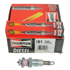 Champion Boxed Diesel Glow Plug 10 Pack Mercedes-Benz 180 200 220D CH61 161 - Foto 1 di 1