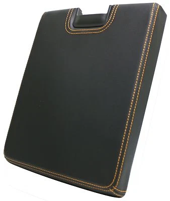 New Black & Gold Front Center Console Lid For 07-13 Chevrolet Cadillac GMC - Image 1 of 4